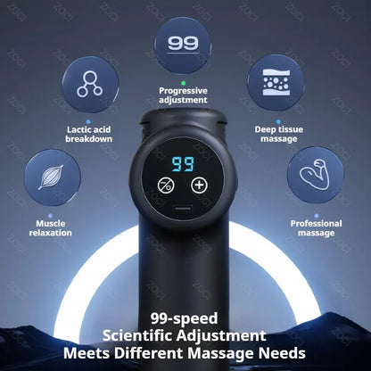 MiniEase 99-Level Digital Massage Gun